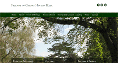 Desktop Screenshot of cherryhintonhall.com